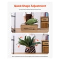 thumbnail image 6 of Artificial Boston Ferns Large 80 Branches, Indoor Outdoor Plants, Low Maintenance Fake Fern Decor, Lifelike Plastic Plants for Home Garden Porch, 6 of 7