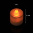 thumbnail image 2 of 24 velas LED sin llama que funcionan con pilas para Navidad, cumpleaños, bodas, fiestas, color amarillo, 2 of 5