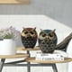 thumbnail image 4 of Yuarrent Dormitorio Animal Estatua Mini Resina Escultura Estatuilla Mesita de noche Decoración de vacaciones Decoración de vacaciones Regalo de Decoración Rojo Yuarrent HA011197-02B, 4 of 6