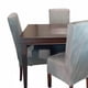 thumbnail image 3 of Antecomedor para 4 personas nogal sillas cómodas diseño Reinicia 21 Muebles, 3 of 4