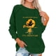 thumbnail image 2 of Women's Casual Fashion Halloween Print Long Sleeve Sweatshirts Pullover Top, 2 of 5