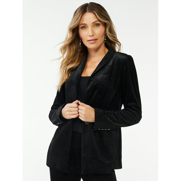 jordnødder En skønne dag Indstilling Sofia Jeans by Sofia Vergara Women's Velour Blazer with Metallic Accents - Walmart.com jordnødder En skønne dag Indstilling Sofia Jeans by Sofia Vergara Women's Velour Blazer with Metallic Accents - Walmart.com