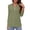 #1 Avocado, variant on Women's V Neck 3/4 Sleeve T Shirt Solid Color Casual Basic Tops Purple Half Zipped Autumn Tees Size XL