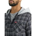 thumbnail image 5 of Wrangler® Men's and Big Men's Heavyweight Hooded Shirt Jacket, Sizes S-5XL, 5 of 6