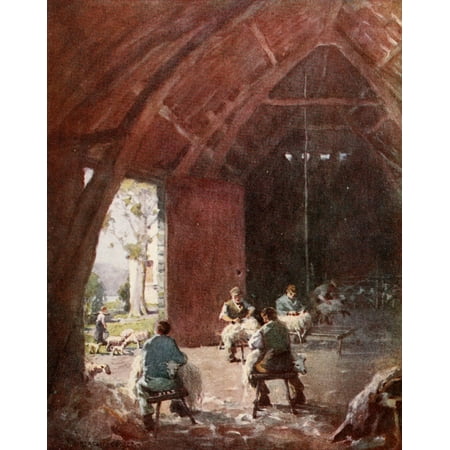 Scotland 1910 Clipping Time Canvas Art - Unknown (18 x 24)