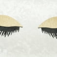 thumbnail image 4 of Mina Victory Luminescence Fabric Glitter Eye Shadow Throw Pillow in Gold, 4 of 5