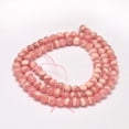 thumbnail image 2 of Round Natural Rhodochrosite Bead Strands 5mm Hole: 0.8mm about 90pcs/strand 15.5 inch, 2 of 2