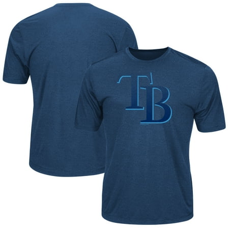 Harbor Bay Big And Tall - Men's Majestic Navy Tampa Bay Rays Big & Tall Statement Logo T-Shirt