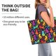 thumbnail image 2 of Fotbe Colorful Cats Bolsa Tote Estética de Lona con Estampado para Mujer - Bolsa Reutilizable de Hombro Casual para Vacaciones, Compras, Trabajo y Gimnasio, 2 of 8