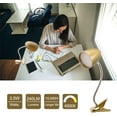thumbnail image 5 of Energetic Lighting 11" 3.5W LED Desk Lamp Cool White Corded Gold Finish, 5 of 8