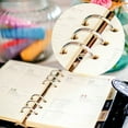 thumbnail image 4 of 3 Pack of A5 Notebook Mechanism Replacement Kit, 20mm 6-Ring Metal Binder Mechanisms for Loose Leaf Notebook Planner Binding Accessories, Screws Included (Nickel), 4 of 7