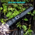 thumbnail image 6 of HIBIBUD Rechargeable Flashlights 2 Pack,990000 Lumens Super Bright LED,5 Modes for Home,Outdoor, 6 of 8