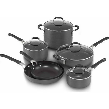 Calphalon Kitchen Essentials Hard Anodized Cookware Set Calphalon Kitchen Essentials Hard Anodized Cookware Set