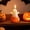 orange, variant on HAJAGP Cute Ghost Pumpkin Scented Candle, Halloween Soy Wax Candle for Tabletop Shelf Decor, Spooky Party Ornament Gifts