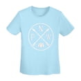 thumbnail image 4 of Pacific North West Mountain Women'S Basic Short Sleeve T-Shirt Sky Blue Large, 4 of 5