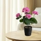 thumbnail image 5 of Flores artificiales, plantas artificiales, flores falsas, flores de manzano silvestre simuladas, plantas en macetas, adecuadas para la decoración del hogar y la oficina, maceta de plástico., 5 of 6
