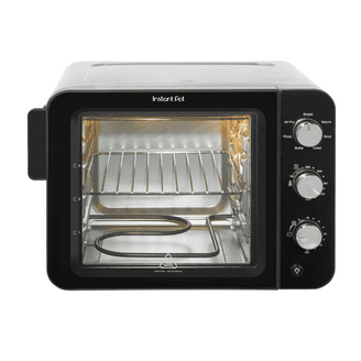 Toshiba 4 Slice Toaster Oven, Stainless Steel, Auto-Glide Rack