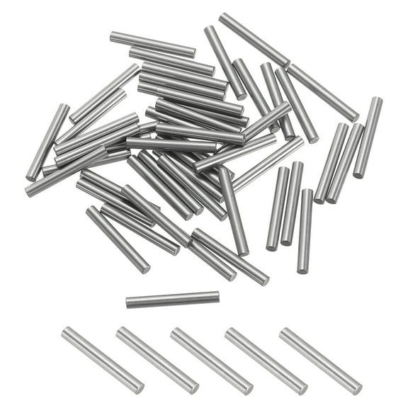 Metal Dowel Pins 2x16 mm, 30 Pcs 304 Stainless Steel Shelf Support Peg Pin