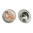 thumbnail image 1 of Boxer Pet Dog Metal 0.75" Lapel Hat Pin Tie Tack Pinback, 1 of 7