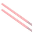 thumbnail image 1 of 2Pcs Nail Cuticle Pusher Quartz Engraving Pen Professional Dead Skin Remover Manicure Tools (Pink), 1 of 8