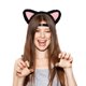 thumbnail image 4 of Diadema con orejas de gato para lavarse la cara, maquillarse, disfraz de cosplay, diademas suaves de gato, accesorios para el cabello para mujeres y adolescentes., 4 of 9