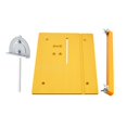 thumbnail image 3 of Almencla Aluminum Alloy Table Saw Panel Mini DIY for Woodworking Benches Carpentry Golden, 3 of 8