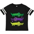 thumbnail image 3 of Inktastic Mardi Gras Holiday Alligators Boys or Girls Toddler T-Shirt, 3 of 5
