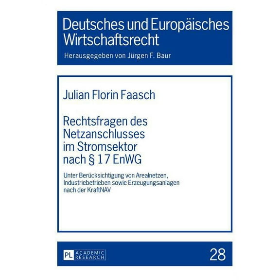 Deutsches Und Europäisches Wirtschaftsrecht: Rechtsfragen des Netzanschlusses im Stromsektor nach § 17 EnWG: Unter Beruecksichtigung von Arealnetzen, Industriebetrieben sowie Erzeugungsanlagen nach de