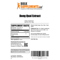 thumbnail image 5 of BulkSupplements Dong Quai Root Extract Powder - 1g per Serving - 100 Grams (3.5 oz) - 100 Servings, 5 of 6