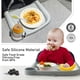 thumbnail image 5 of Bandeja de comedor para bebés Competible con Inglesina Fast Table Chair Bandeja de alimentación de silicona para bebés para silla de mesa rápida con clip Apto para lavavajillas Sin BPA Accesorio de ba, 5 of 5