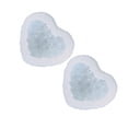thumbnail image 1 of Yuarrent Molde de corazón 3D y molde de rosa para regalos del Día de San Valentín molde de de silicona con forma de corazón de rejilla Cocina y Comedor S, 1 of 4