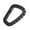 Black, variant on Tactically Carabiner Keychains Plastic Hook for Outdoor Camping Climbing