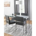 thumbnail image 3 of Fuji High Back Dining Set - 5 Piece, Small Dining Table Set for 4, Kitchen Table Chairs Set of 4, Kitchen & Dining Room Sets, Kitchen Table Sets, Dining Room Table Set for 4, 3 of 6