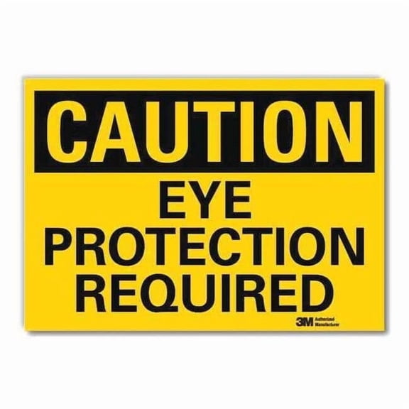 Safety Sign, 7 in W, 5 in H, Reflective Sheeting, Yellow U4-1283-RD_7X5