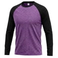 thumbnail image 2 of LIaqionyy Mens Tops Crew Neck Comfortable Long Sleeve Casual Loose Basic Tees Shirts Stretchy Pullover Shirt, 2 of 4