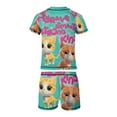 thumbnail image 6 of Super Kitties Boys Rash Guard Set 2 Piece Swimsuits Short Sleeve Bathing Suits with Trunks, 6 of 7