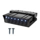 thumbnail image 1 of Panel de interruptores de 12V Riwesomey con Caja de fusibles en línea y control de 6 bandas luz azul, 1 of 6