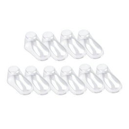 Juego De 10 Botines De Plástico Transparente Para Exhibir Zapatos De Bebé (11 Cm)