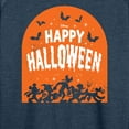 thumbnail image 3 of Mickey & Friends - Happy Halloween Tombstone - Women's Lightweight French Terry Long Sleeve Shirt, 3 of 5