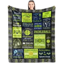 Pickleball Gifts Blanket, Valentine Pickleball Gifts for Women/Men, Gifts for Pickleball Lovers, Funny Pickleball Gift, Pickleball Accessories Gifts for Women, Pickleball Decoration Throw