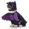 thumbnail image 7 of Small Dog Christmas Costume, Christmas Halloween Pet Clothes, Pet Cosplay Costumes Party Dressing up, Dogs Cats Outfit for Small Medium Dogs Bat S, 7 of 7