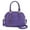 Purple, variant on Small Top Handle Purse for Women Crossbody Satchel Handbag Barrel Bag, Purple
