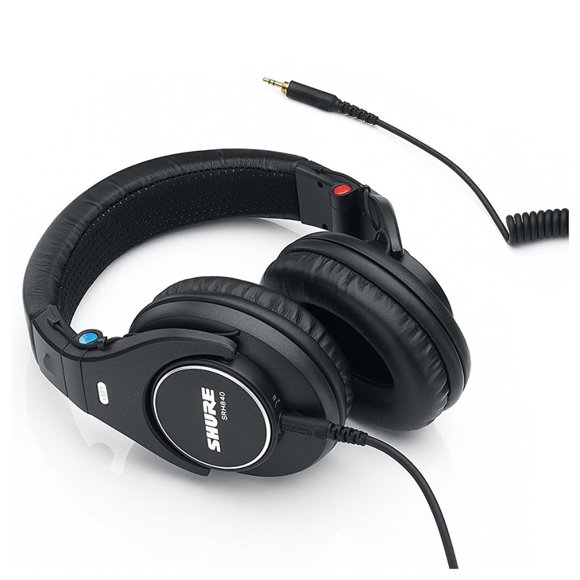 Auriculares SRH840 Shure Profesionales para Monitoreo, Cable Desmontable Shure Desempeño con Precisión