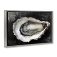 thumbnail image 2 of Stupell Industries Transitional Black Oyster Pearlescent Shell Gray Floating Frame Canvas Art, 25 x 17, by LSR Design Studio, 2 of 8