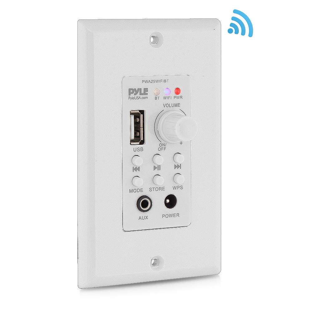 PYLE PWA25WIFIBT InWall WiFi Wireless Audio Control Bluetooth