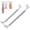 #2 B【1 Telescopic Pole】, variant on KTFgvq Tension Rod, Adjustable Drill-Unconstrained Installation, Heavy Duty Stainless Steel, Hanging for Clothes and Curtains, Multicolor