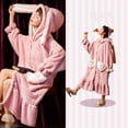 thumbnail image 5 of Coral Velvet Nightdress Women's Spring,, 5 of 7