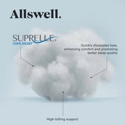 Allswell Cool Lux Cooling Bed Pillow, Standard/Queen Size Pillow for Sleeping, Cooling Pillow with Cover