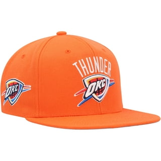 Men's Antigua Orange Oklahoma City Thunder Team Logo Victory Pullover Hoodie Size: Medium