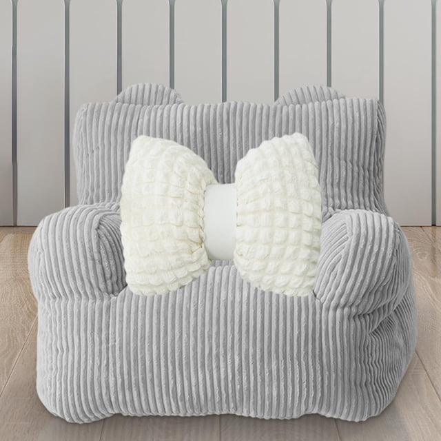 Cojín de almohada en forma de bowknot muebles para el hogar moderna almohada de lanzamiento de la pieza central cómoda para el sofá de casa de la Beige
